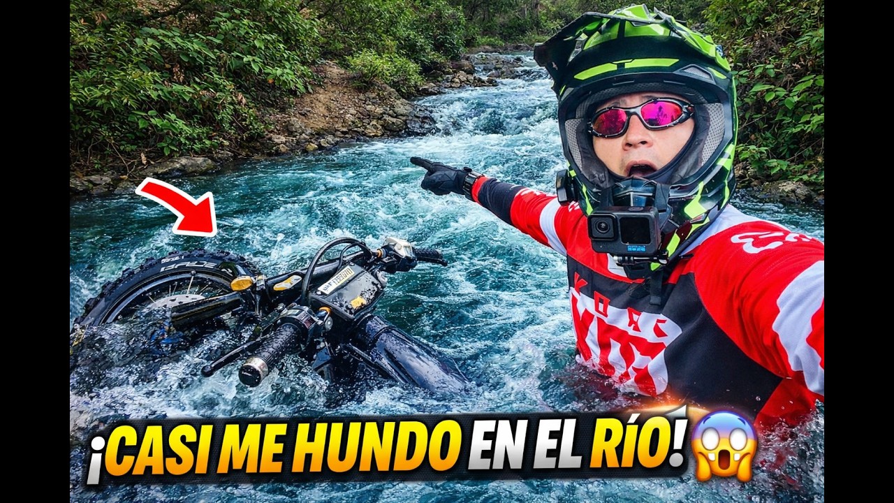 La ruta que casi me deja en el río 😱