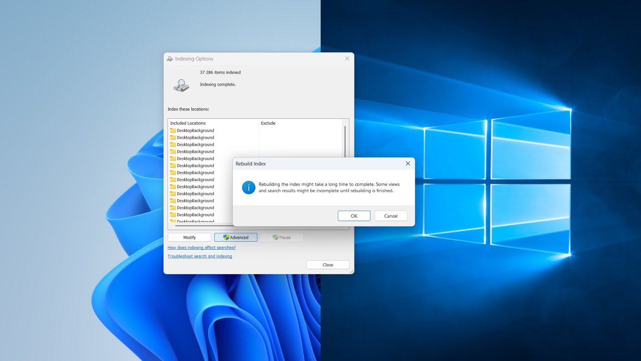 How to Delete and Rebuild the Windows Search Index for Better Stability!