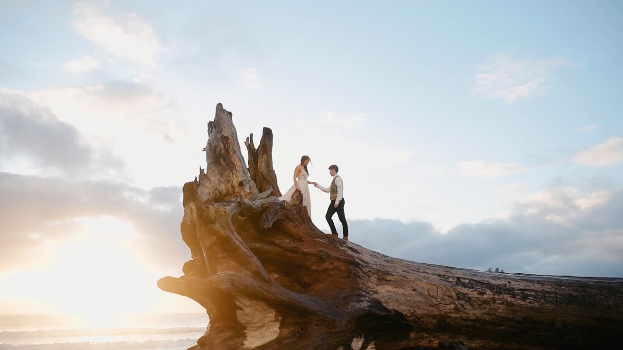 Dawn Photo   La Push Elopement on the Washington Coast