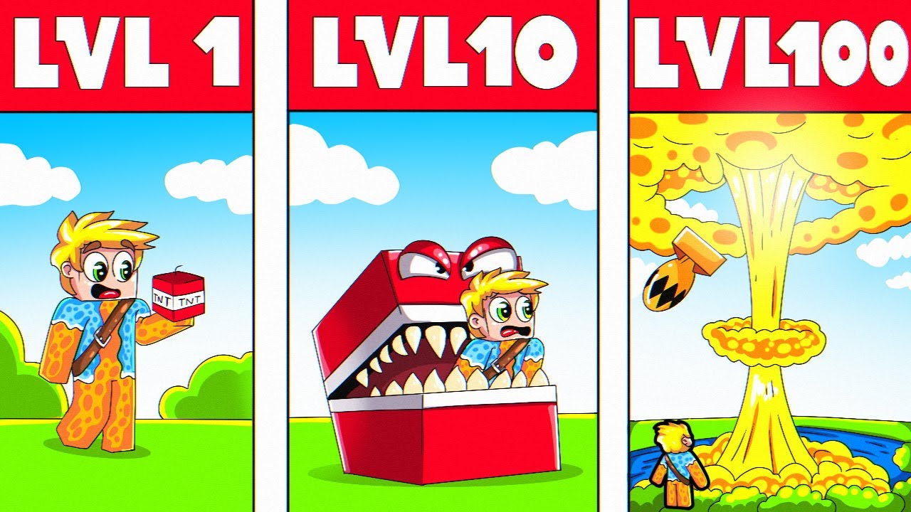 QUAL MAIOR NIVEL DE TNT DO MINECRAFT