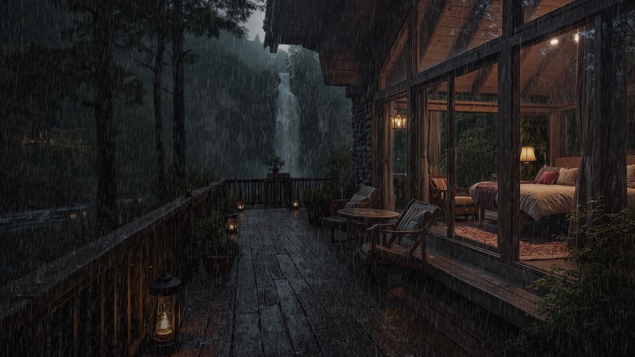Спокойный Дождь Для Тихой Ночи 🌧️ | Быстро Засыпает, Повышает Уровень Мелатонина И Помогает Переста