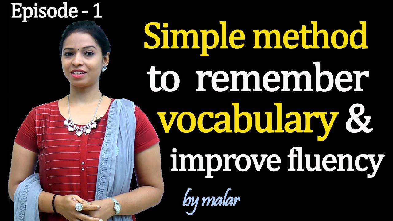 Simple tricks to remember vocabulary & improve fluency through Tamil # 105