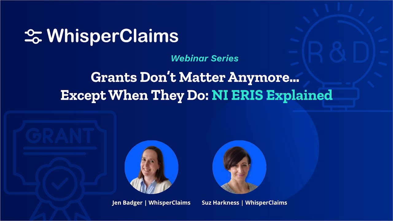Grants Don’t Matter Anymore… Except When They Do: NI ERIS Explained – 22 October 2025