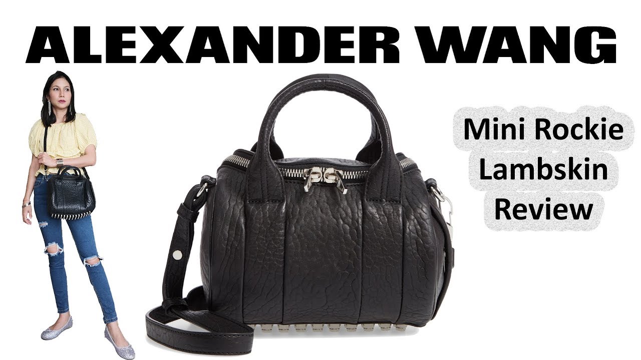 รีวิวกระเป๋า Alexander Wang Mini Rockie Lambskin | AWANG41946