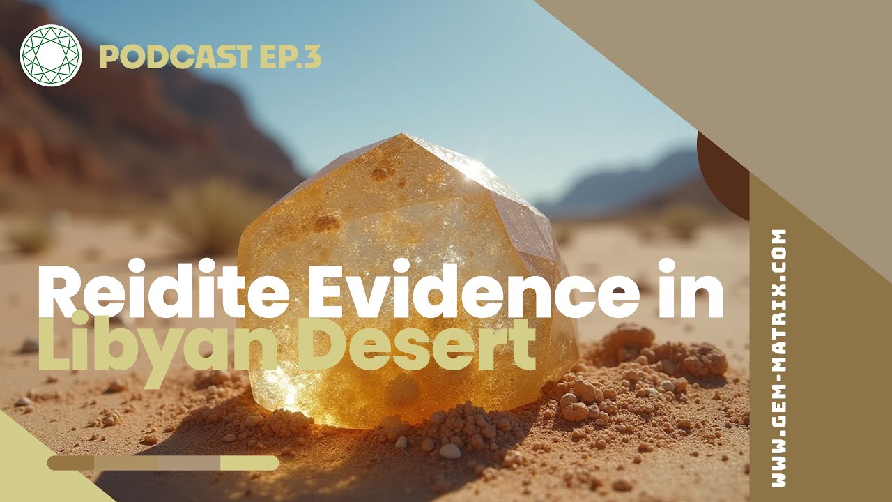 ☄️ This Gem Came from a Comet?! 💎 The Truth Behind Libyan Desert Glass