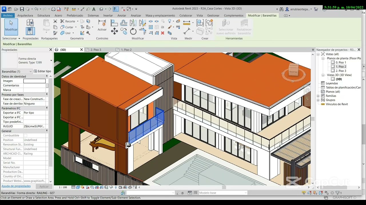 Exportar de Archicad a Revit