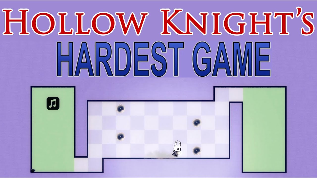 World's Hardest Game IN Hollow Knight | Map by vovik76