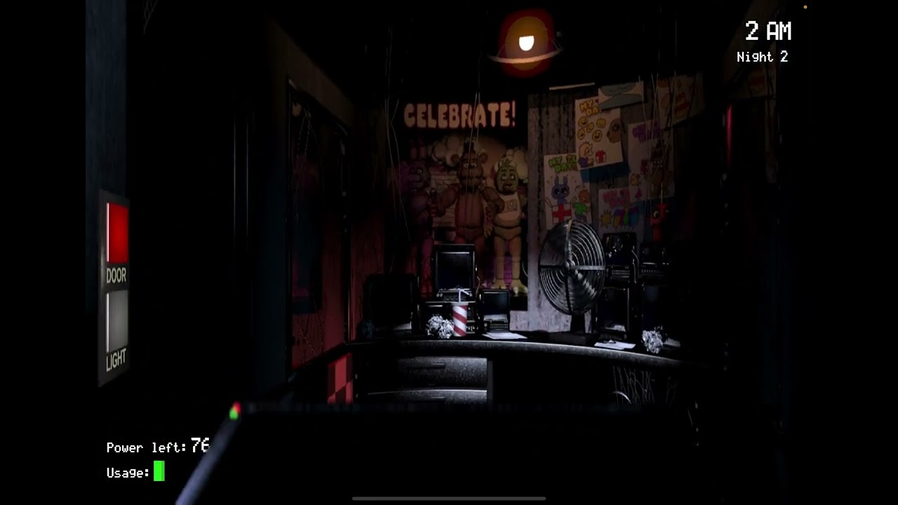 FNaF 1 night two gameplay