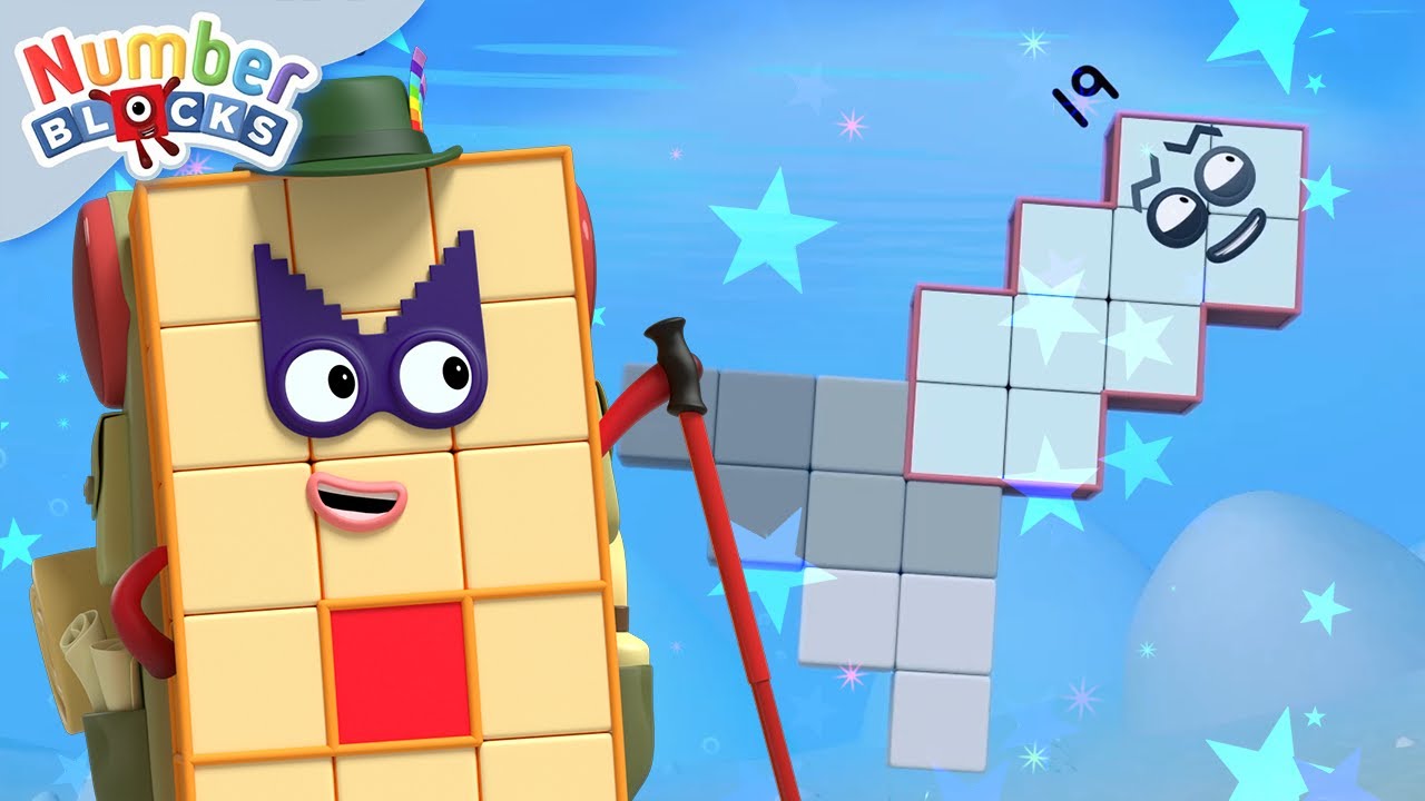 60 mins of Level 4 Math! | Counting for kids | Learn to Count | Numberblocks