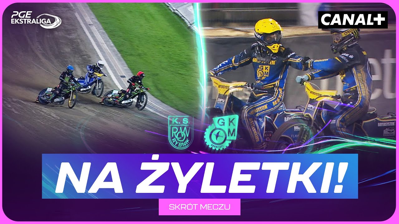 SKRÓT MECZU: INNPRO ROW RYBNIK - BAYERSYSTEM GKM GRUDZIĄDZ