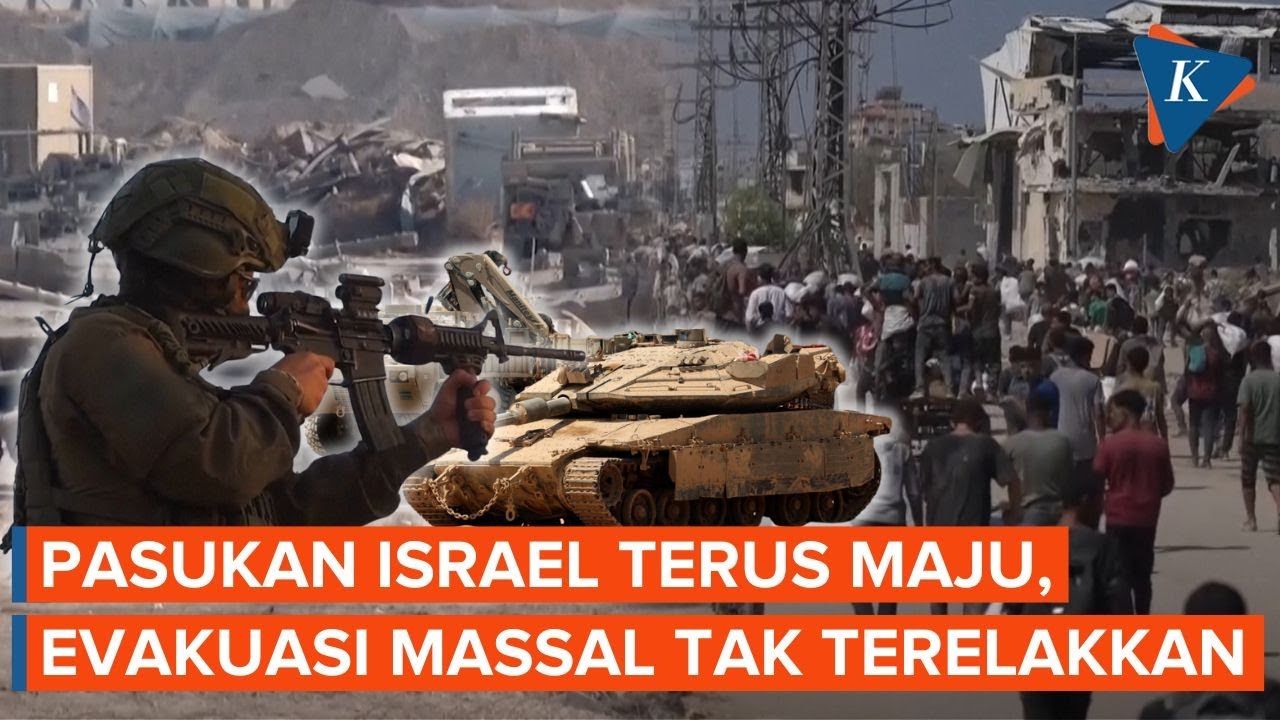 Pasukan Israel Makin Masuk Gaza, IDF Tegaskan Evakuasi Massal Tak Terhindarkan