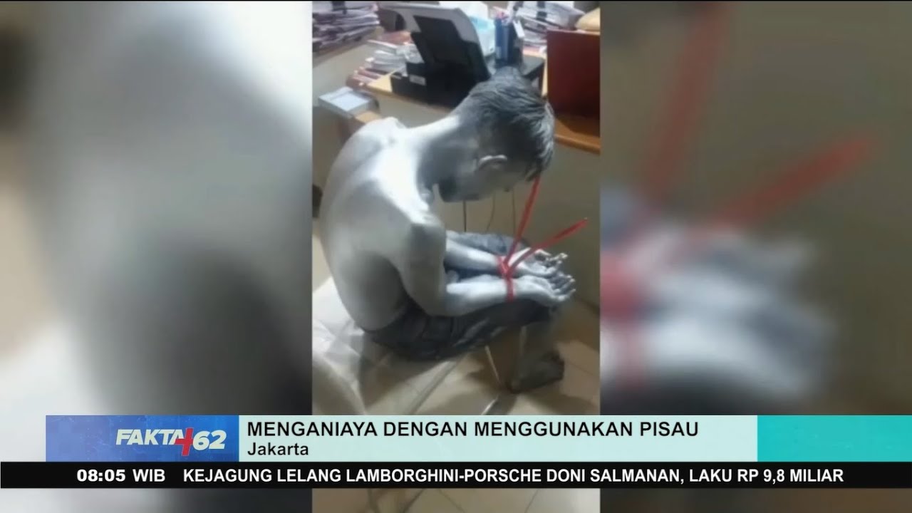 Manusia Silver Aniaya Pria yang Jalan Bersama Istrinya