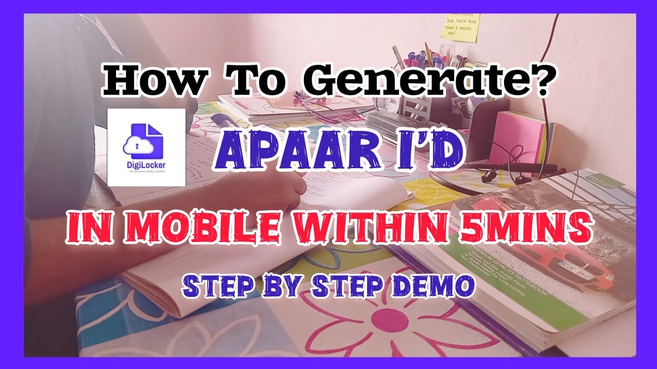 How to generate APAAR I'D In Mobile within 5Mins|Step by Step Demo|NEET2025 #Neet #apaarid #study