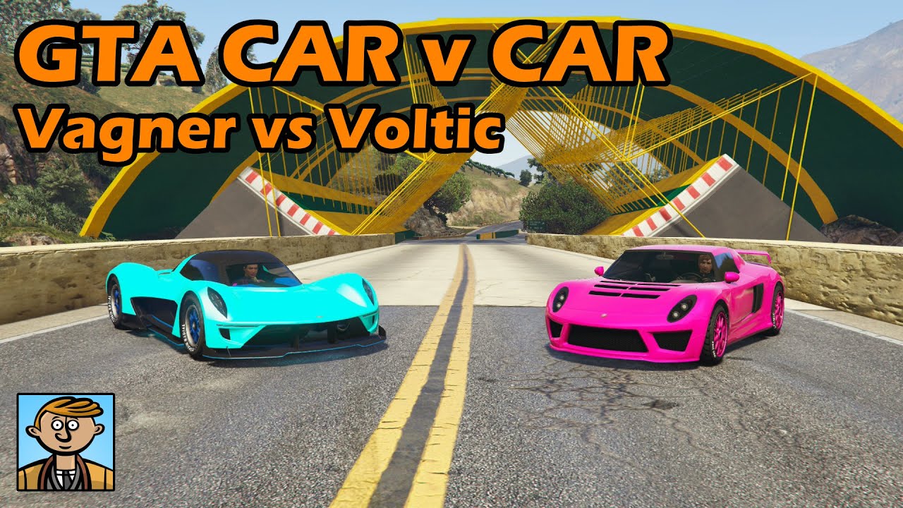 Vagners vs Voltics - GTA 5 Car v Car Racing №1