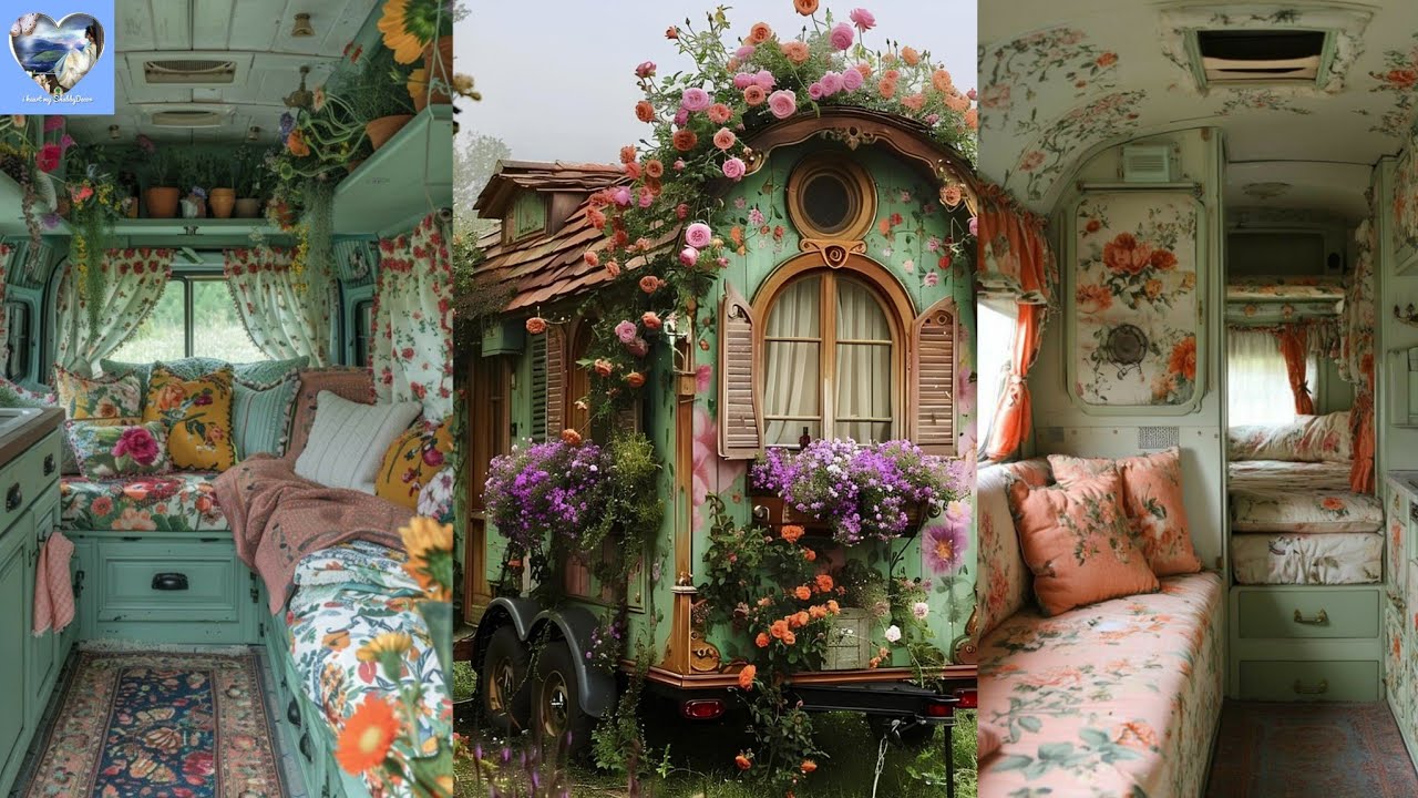 🚎 VINTAGE CHIC CAMPER INTERIOR DECOR 🏞: Enhance & Renovate Camper for a Polished & Stylish Road Life