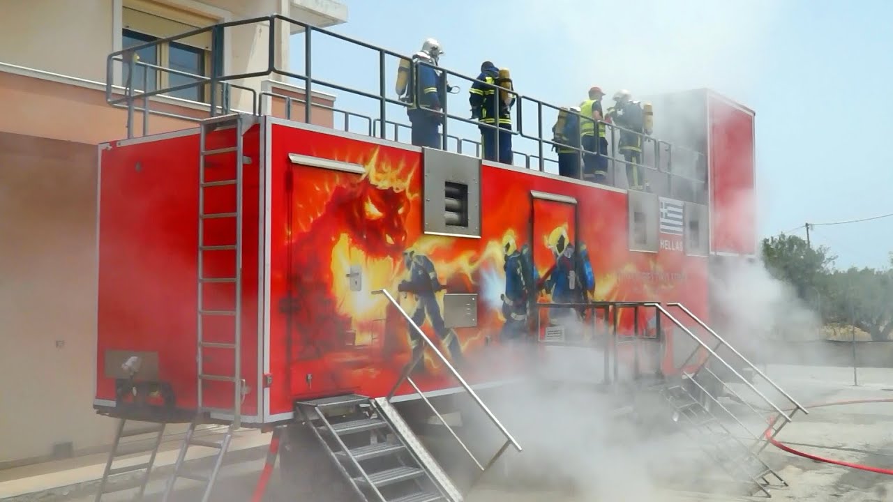 Fire Dragon: Eκπαίδευση πυροσβεστών στην Ιεράπετρα