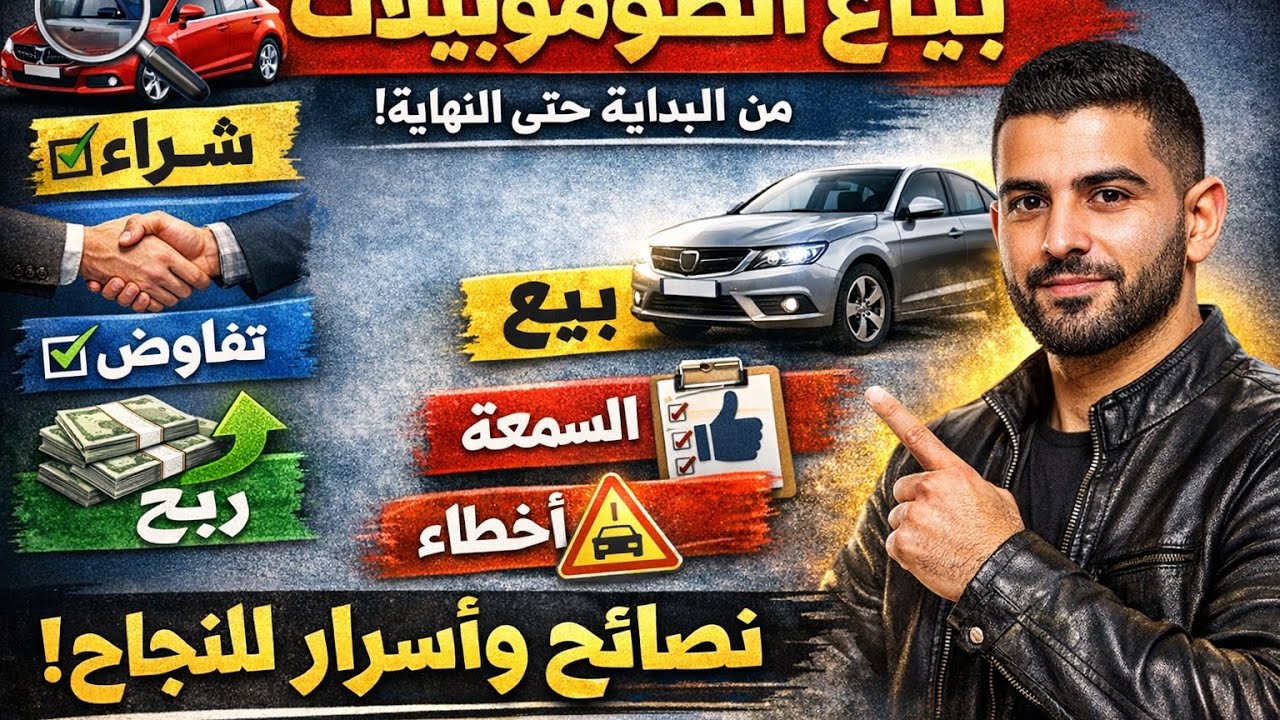  السلسلة 1 الحلقة 1 سمسار ولا تاجر صغير؟ ✅ هادي هي البداية الصحيحة فبيع السيارات