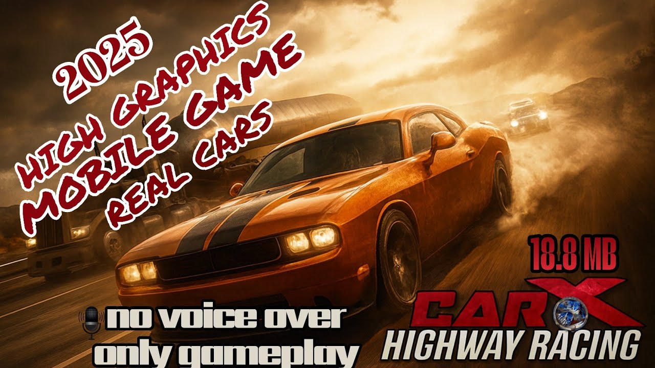 Top 1️⃣ #mobilecargames 🏎️ |🏁 CarX Highway Racing | #highgraphicsmobilegames  | #androidiosgameplay 