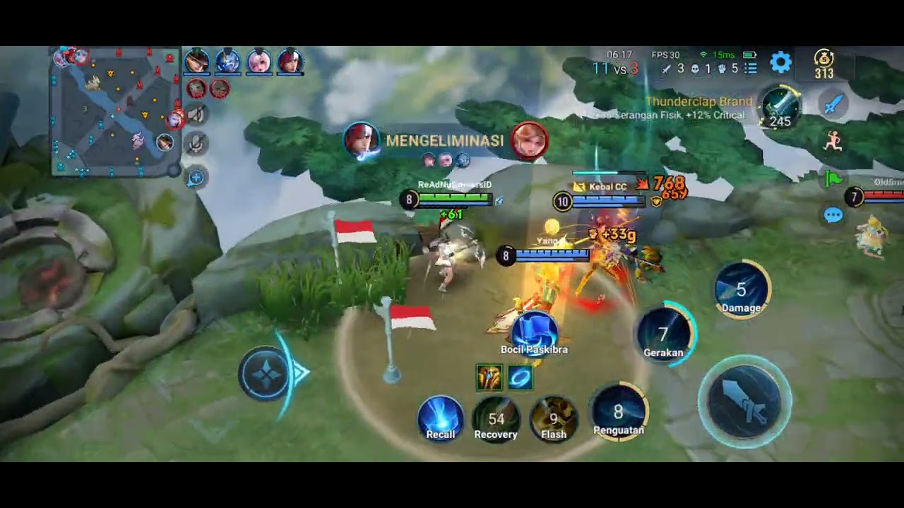 Terlalu lincah untuk main flowborn marksman 