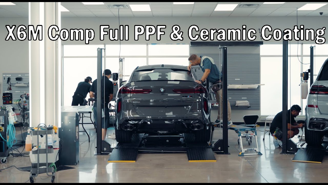 BMW X6M Competition Full PPF & Ceramic Coating Install