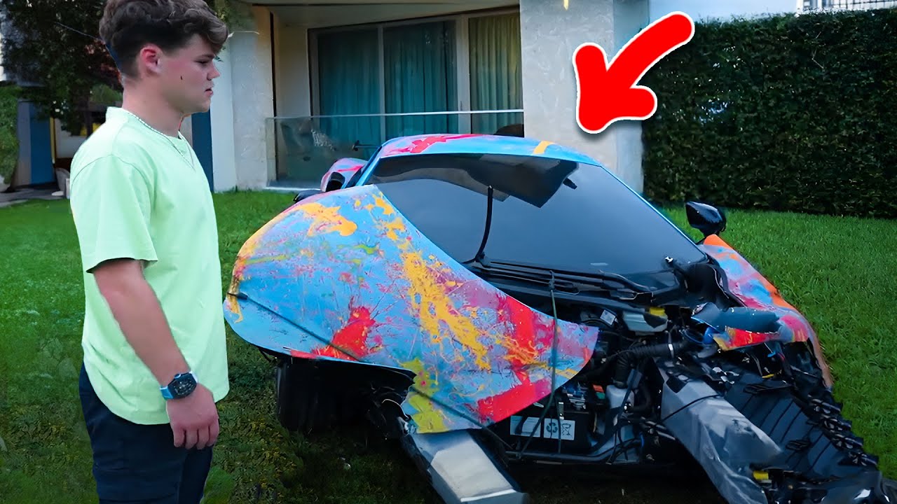 I got my crashed McLaren back...