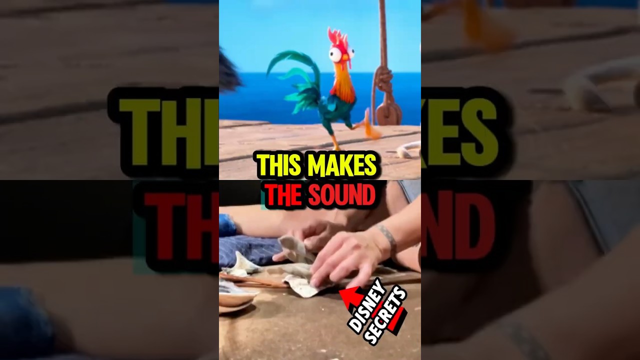 How Disney Sound Effects Are ACTUALLY Made 😱
