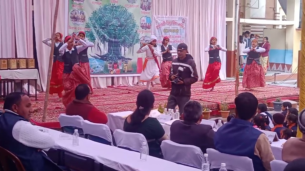❤️उत्तराखंड की लोकगाथा जीतू बगड़वाल ❤️सरस्वती विद्या मंदिर श्रीकोट ❤️