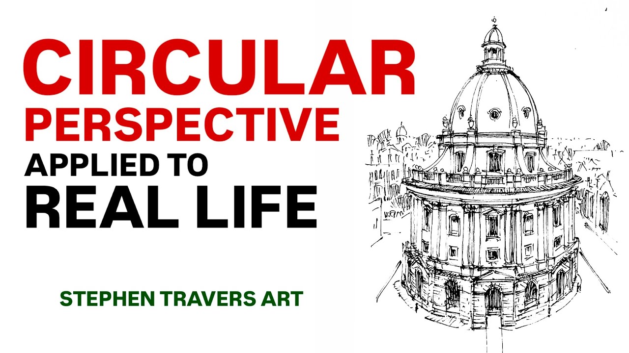 Circular Perspective Applied to Real Life Architecture
