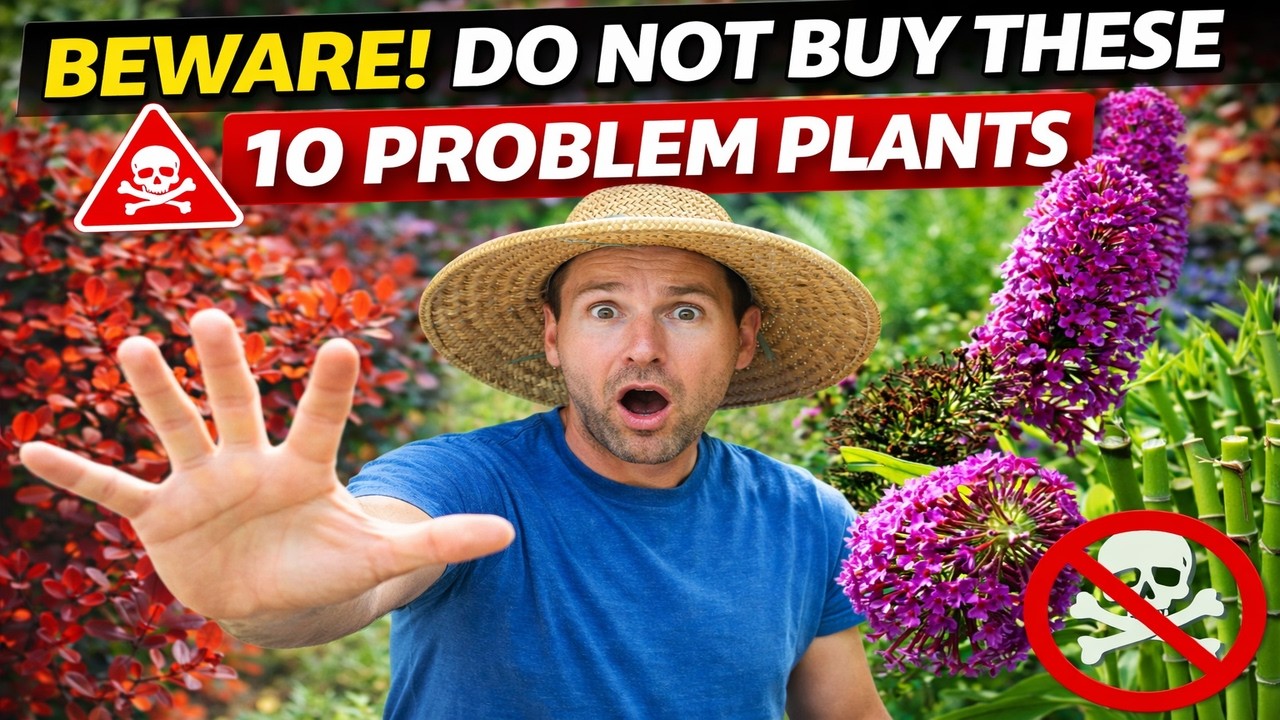 Beware! DO NOT Buy These 10 Plants That Cause Problems in Gardens