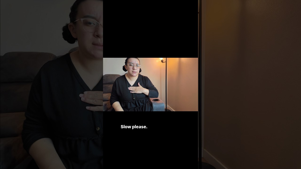 Learn how-to sign Slow Please in ASL #learnaslwithdeborah #communicationmethod