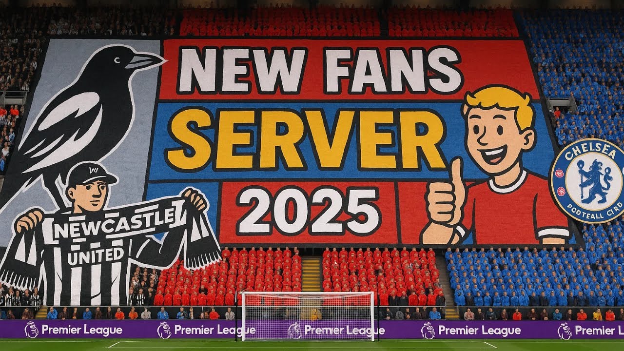 060Immersive Premier League Tifos 2025! New Fans Server Mod + Installation | PES 2021 & FL25 🏟️🔥