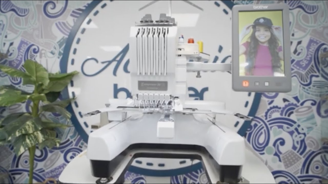 Curso de uso máquina de bordar semi profesional Brother PR680W