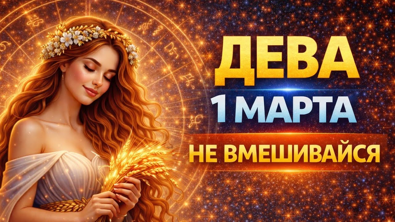 Дева: важное решение, которое лучше не принимать 1 марта. Гороскоп для Девы на сегодня. 