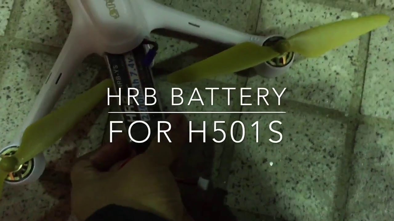 3rd party HRB battery test for Hubsan H501S X4