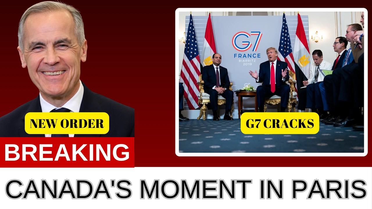BREAKING: G7 Splits Over Trump in Paris &mdash; Then Canada Walks In With a Plan