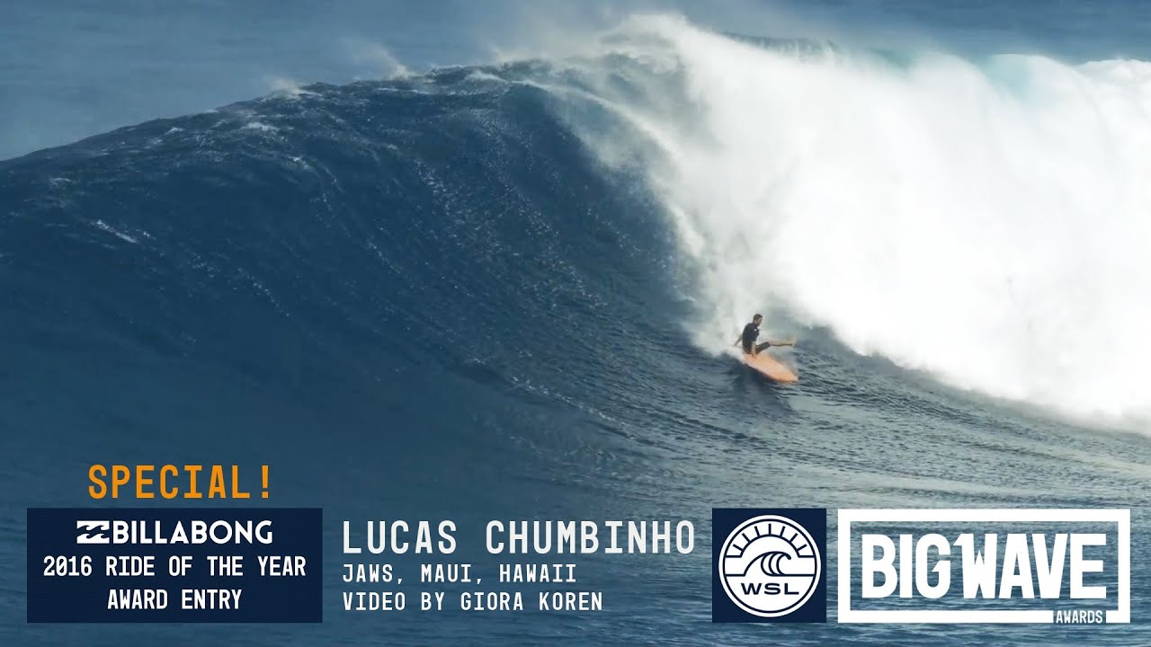 Lucas Chumbinho at Jaws - 2016 Special Ride of the Year Entry - WSL Big Wave Awards