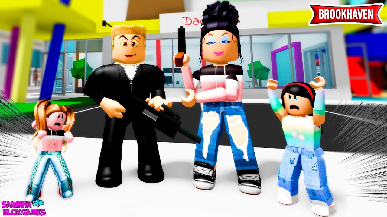 OS LADRÕES DE CRIANÇAS- O FILME  - BROOKHAVEN 🏡 RP | Roblox