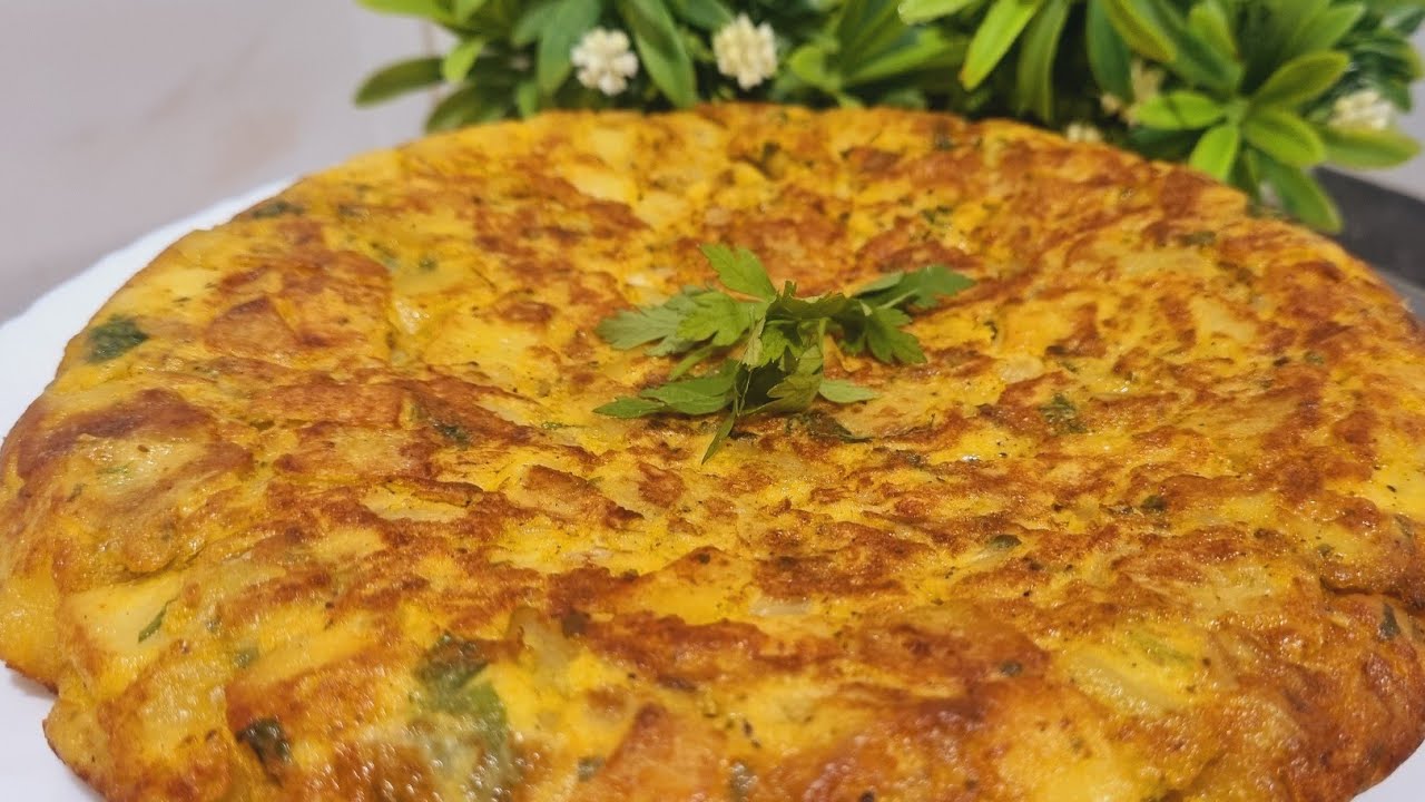 طورطية في الفرن صحية ،تحلفي عليها مقلية 💯💯👍tortilla de patatas  al horno ideal para dieta