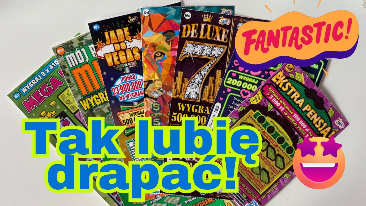 Zdrapki Lotto👉ZNOWU MIX ZA 80 ZŁ🤑SPORO WYGRANYCH🥳TAK MOŻNA DRAPAĆ🤩