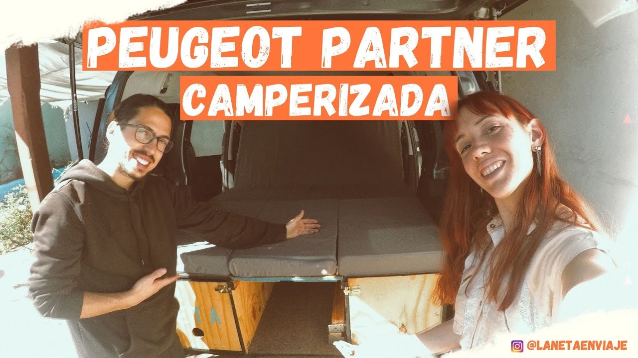 PEUGEOT PARTNER CAMPERIZADA!✨ Fácil, casera y económica 🚔