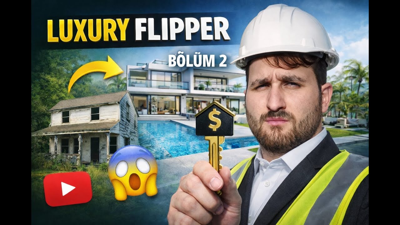 İNŞAAT EVİ YENİ HALE GETİRMEK - LUXURY FLİPPER 2.Bölüm