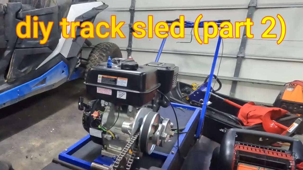DIY track sled from start to finish! (part 2)
