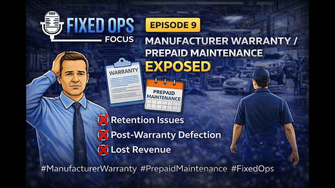 Fixed Ops Focus | Ep#9 - The Pre Paid Problem