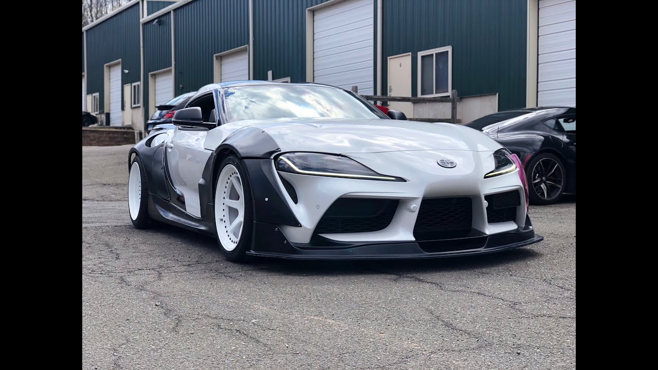 Mkv Supra Rocketbunny Kit install!