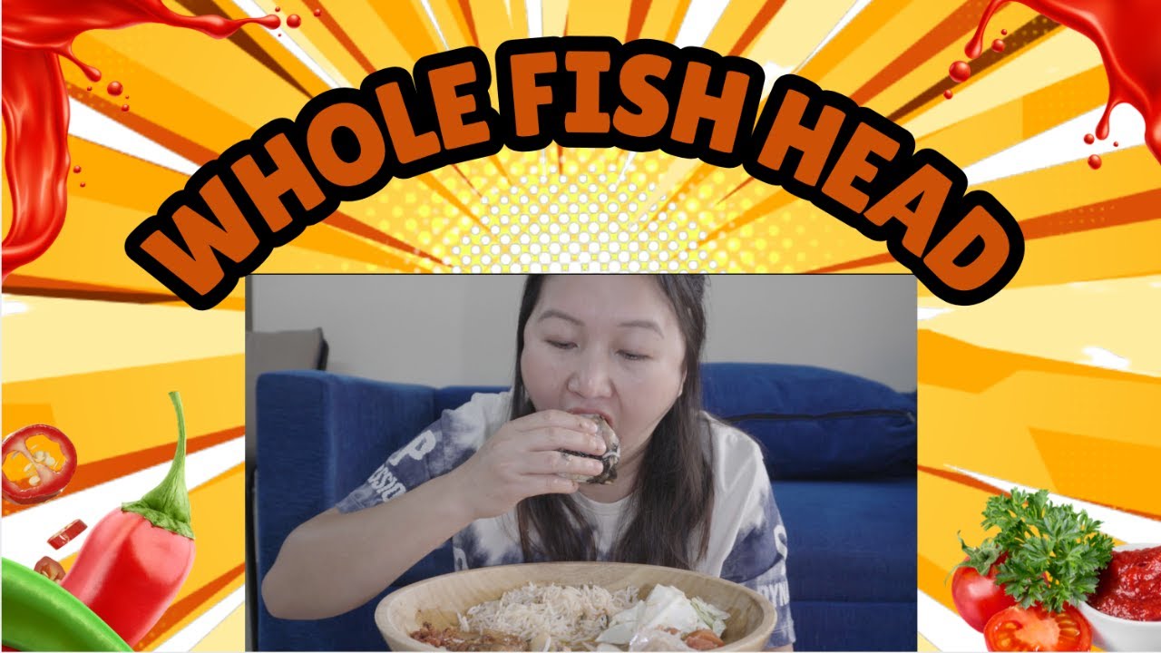 Spicy Fish Head Mukbang 🤤🐟