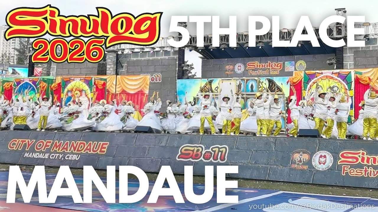 MANDAUE CITY | 5TH PLACE RITUAL SHOWDOWN SINULOG-BASED WINNERS | SINULOG FESTIVAL 2026 PARADE | CEBU