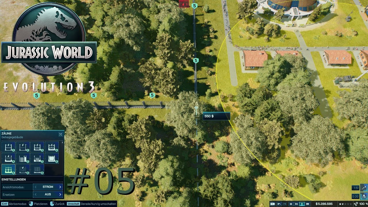 Neue Gehege bauen - Jurassic World Evolution 3 - Gameplay deutsch