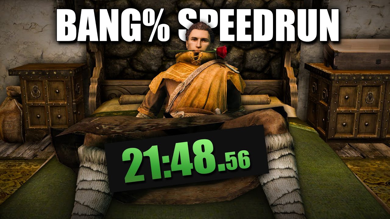 Skyrim, but it's a Love speedrun