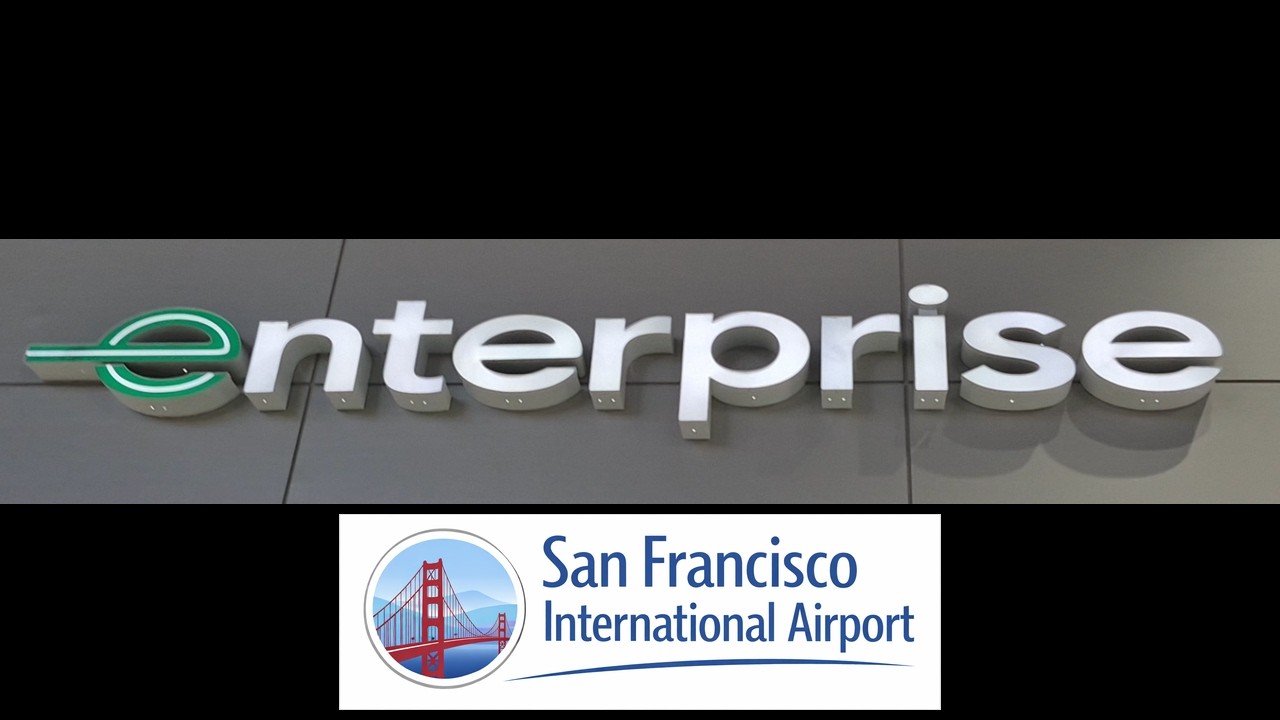 SFO Airport (San Francisco) – Enterprise Rental Car Walk (AirTrain Blue Line to RCC)