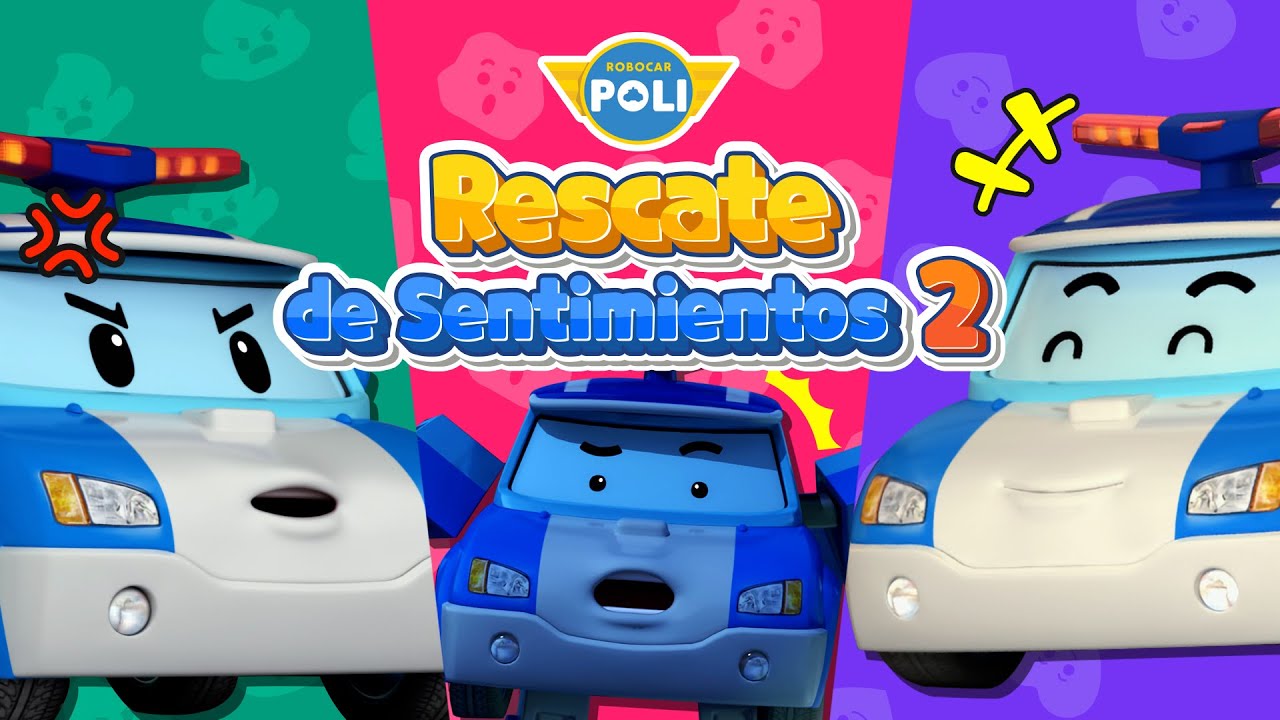 ¿Cómo se siente POLI?│POLI Rescate de Sentimientos│¿Cuál es mi Emoción?│Robocar POLI TV español